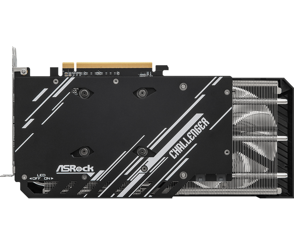 ASRock - Tarjeta Gráfica ASRock Radeon RX 7600 XT Challenger OC 16GB GDDR6