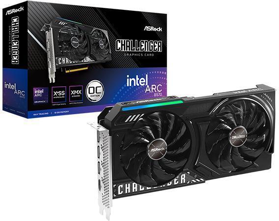 ASRock - Tarjeta Gráfica ASRock Intel ARC B570 Challenger 10GB OC GDDR6