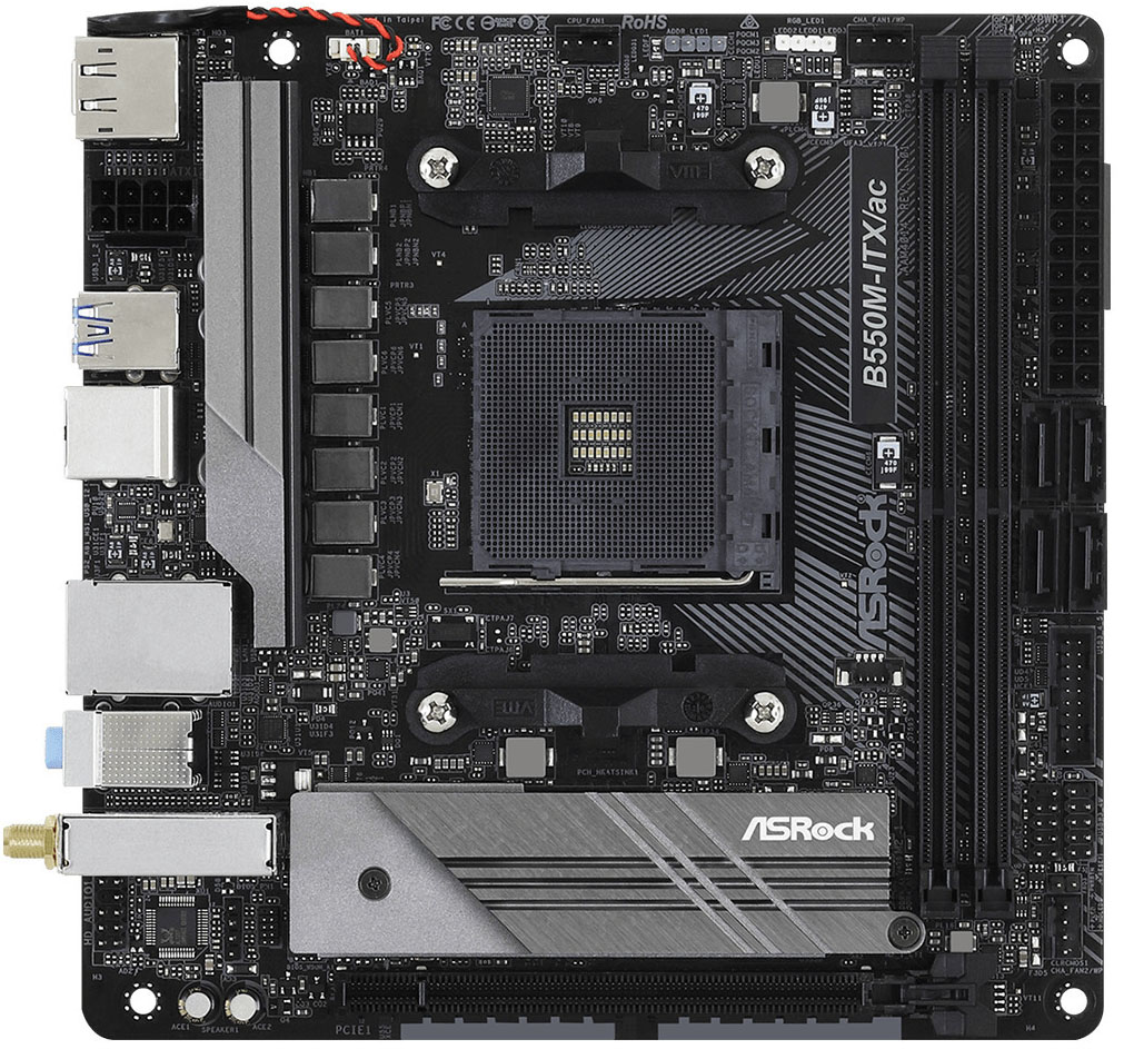 ASRock - Placa Base ASRock B550M-ITX/ac