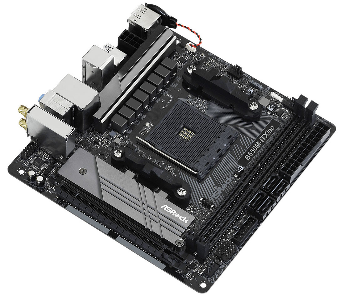 ASRock - Placa Base ASRock B550M-ITX/ac