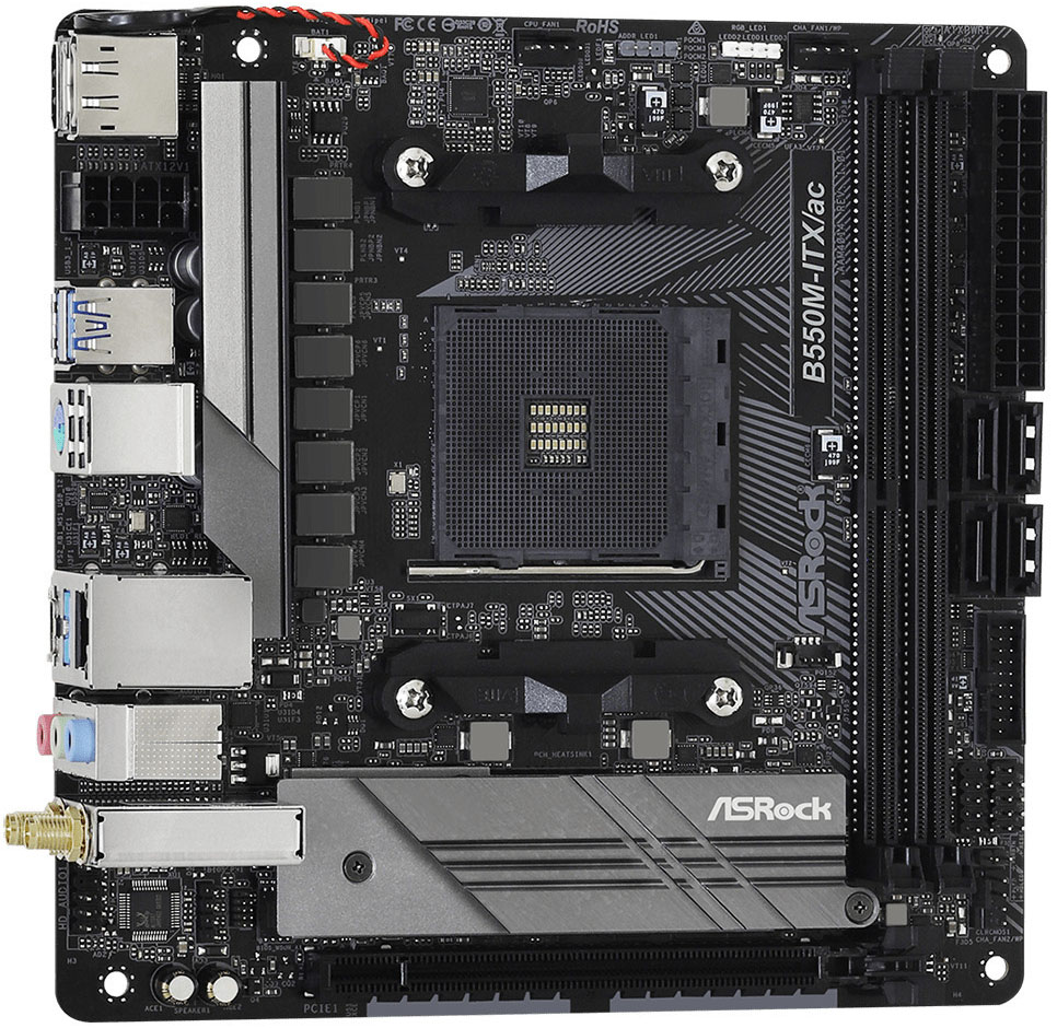 ASRock - Placa Base ASRock B550M-ITX/ac