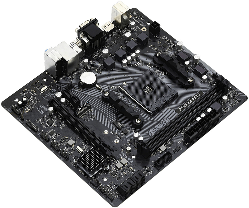 ASRock - ** B Grade ** Placa Base ASRock A520M-HDV