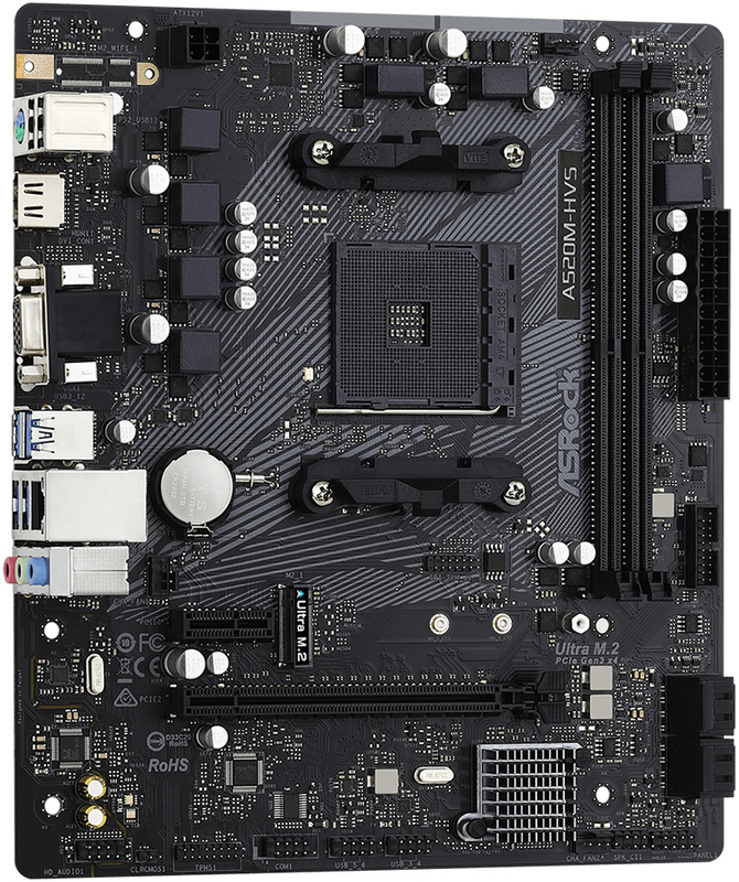 ASRock - Placa Base ASRock A520M-HVS