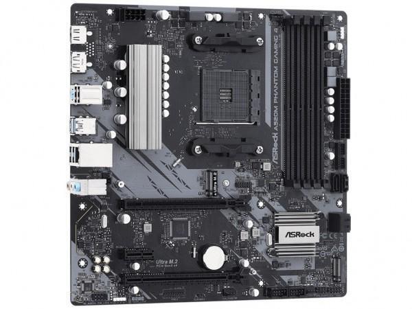 ASRock - Placa Base ASRock A520M Phantom Gaming 4