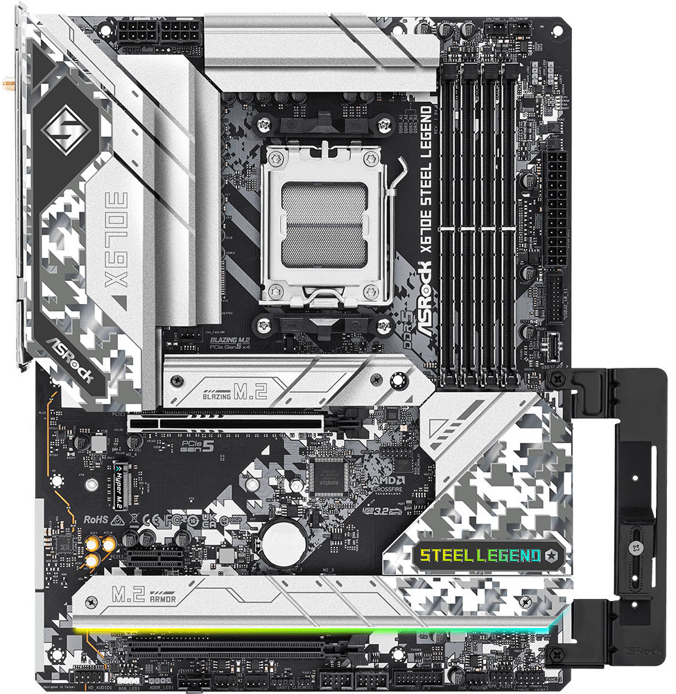 ASRock - Placa Base ASRock X670E Steel Legend