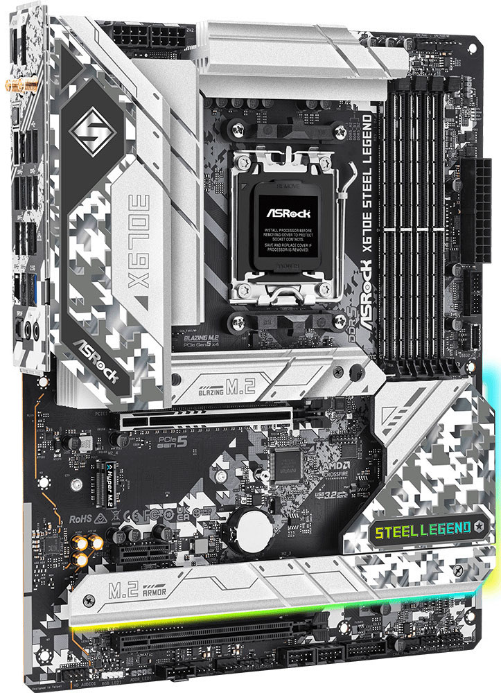 ASRock - Placa Base ASRock X670E Steel Legend