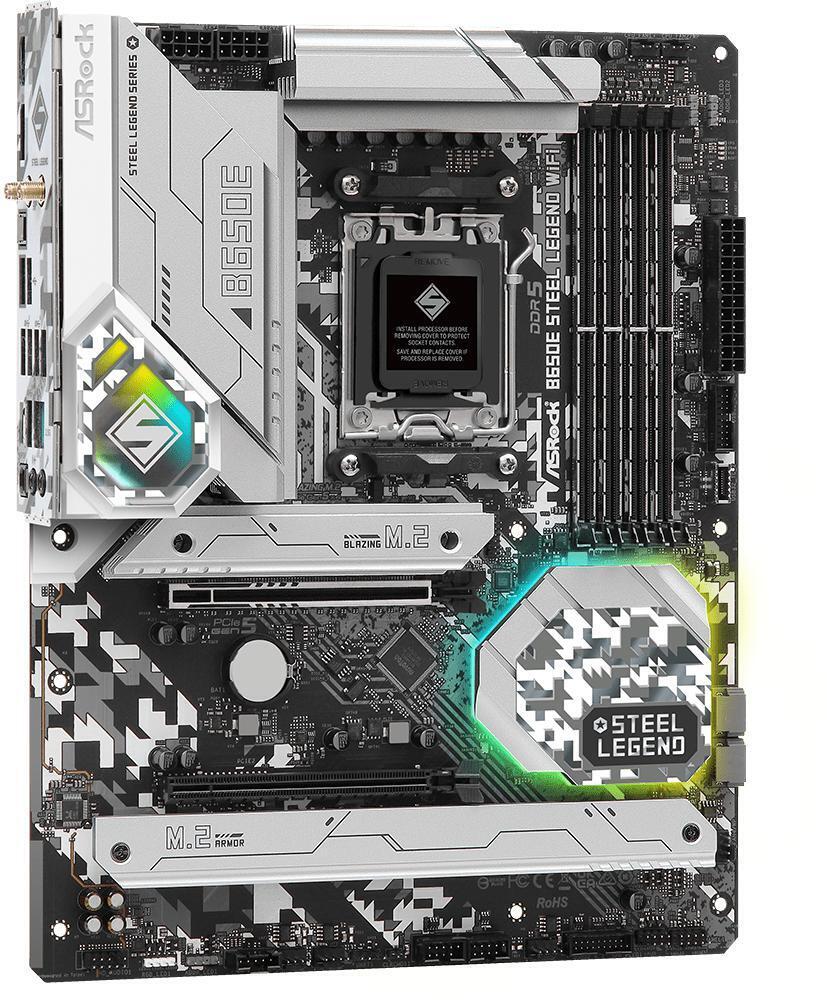 ASRock - Placa Base ASRock B650E Steel Legend WiFi