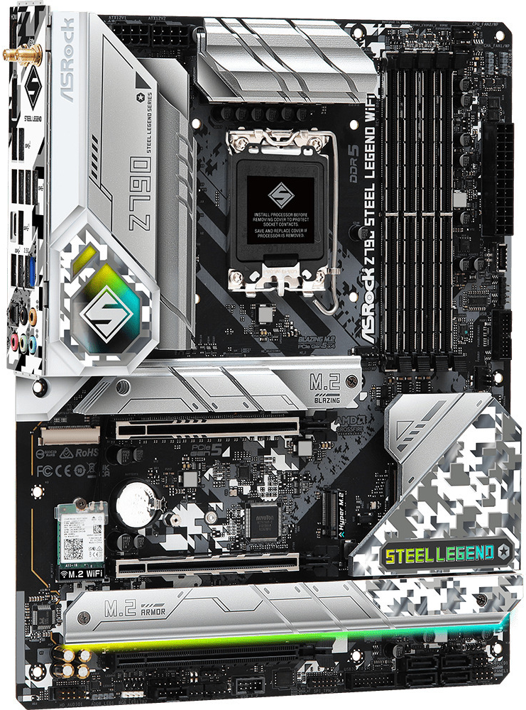 ASRock - Placa Base ASRock Z790 Steel Legend WiFi