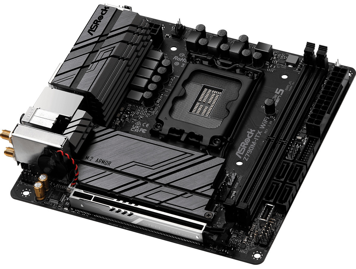 ASRock - Placa Base ASRock Z790M-ITX/WiFi