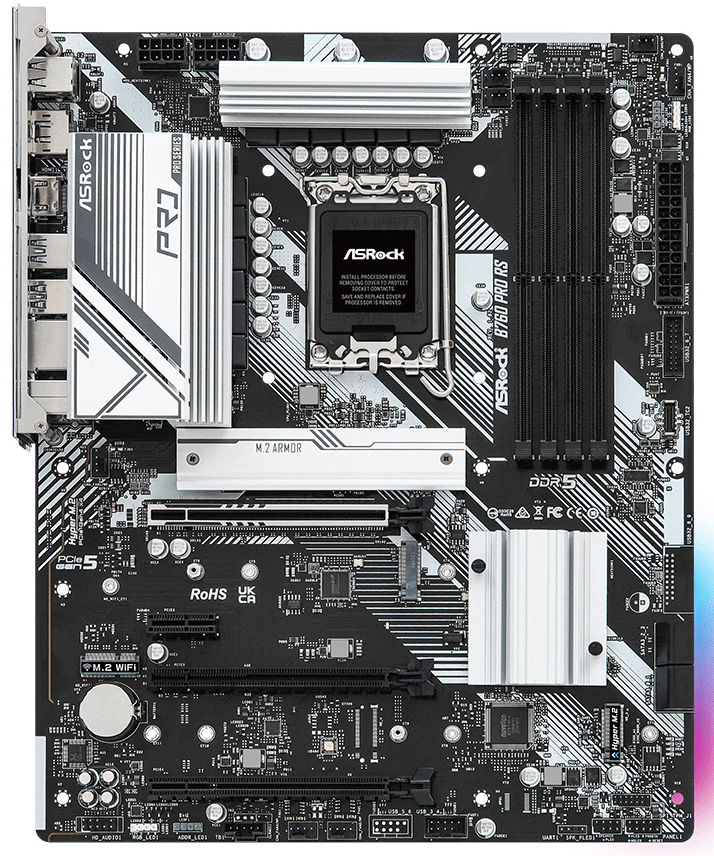 ASRock - Placa Base ASRock B760 Pro RS