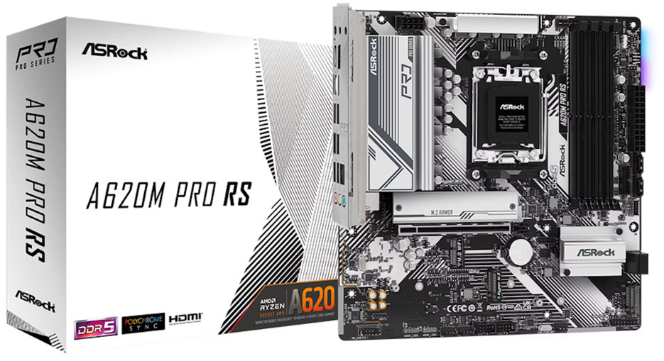 ASRock - ** B Grade ** Placa Base ASRock A620M Pro RS