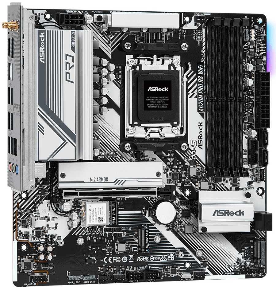 ASRock - Placa Base ASRock A620M Pro RS WiFi