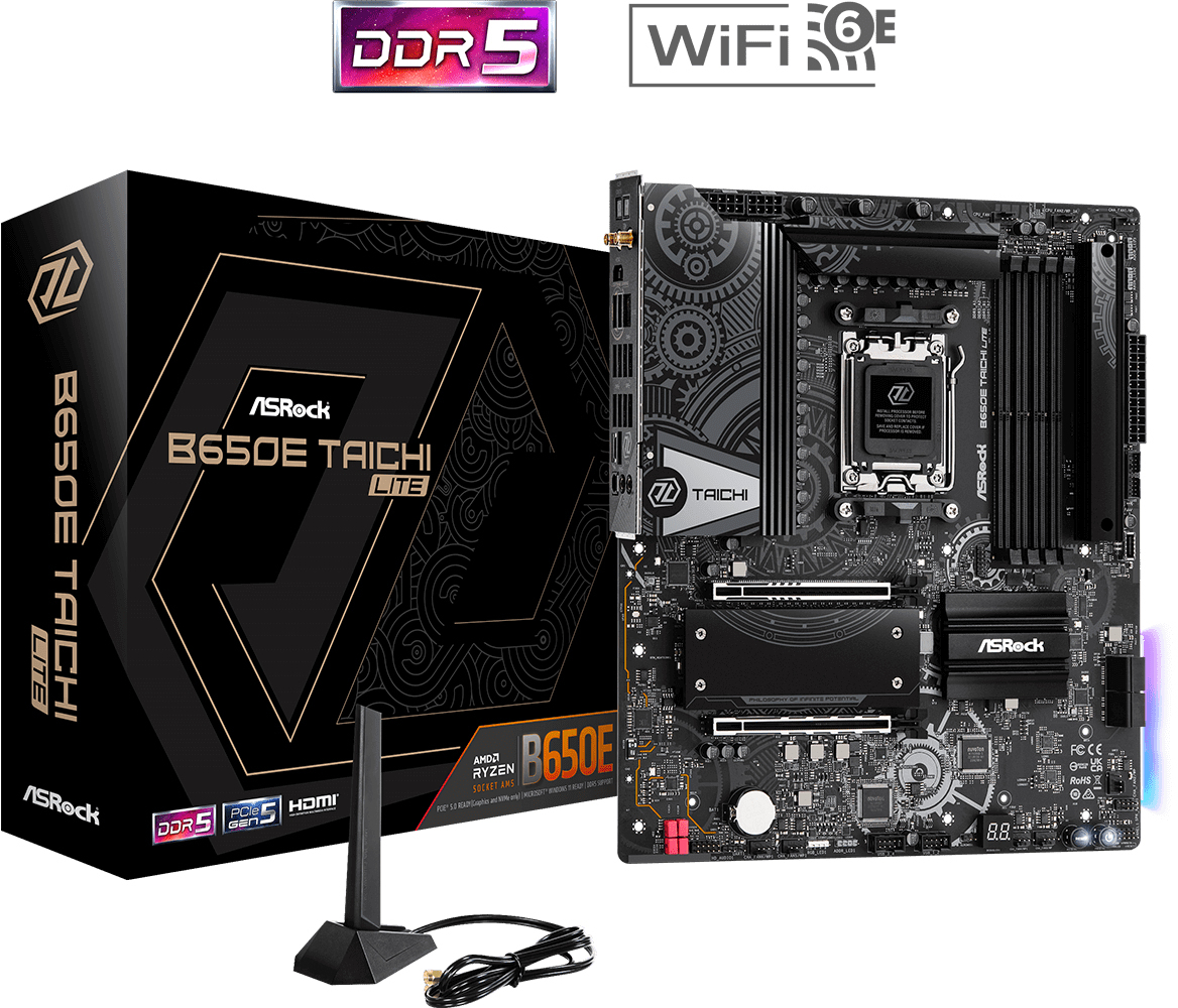 ASRock - Placa Base ASRock B650E Taichi Lite