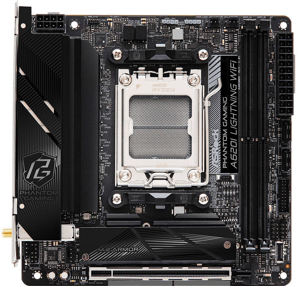 ASRock - Placa Base ASRock A620I Lightning WiFi