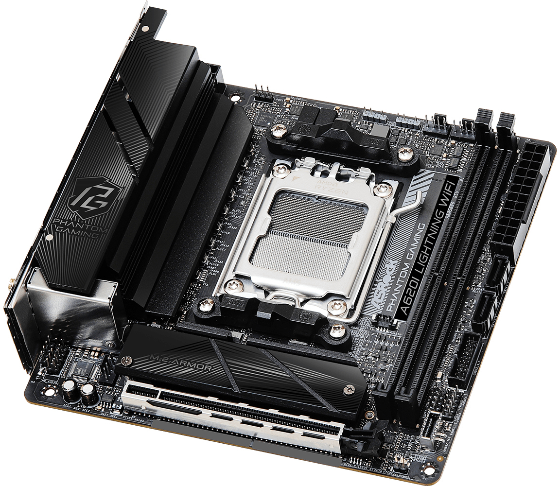 ASRock - Placa Base ASRock A620I Lightning WiFi