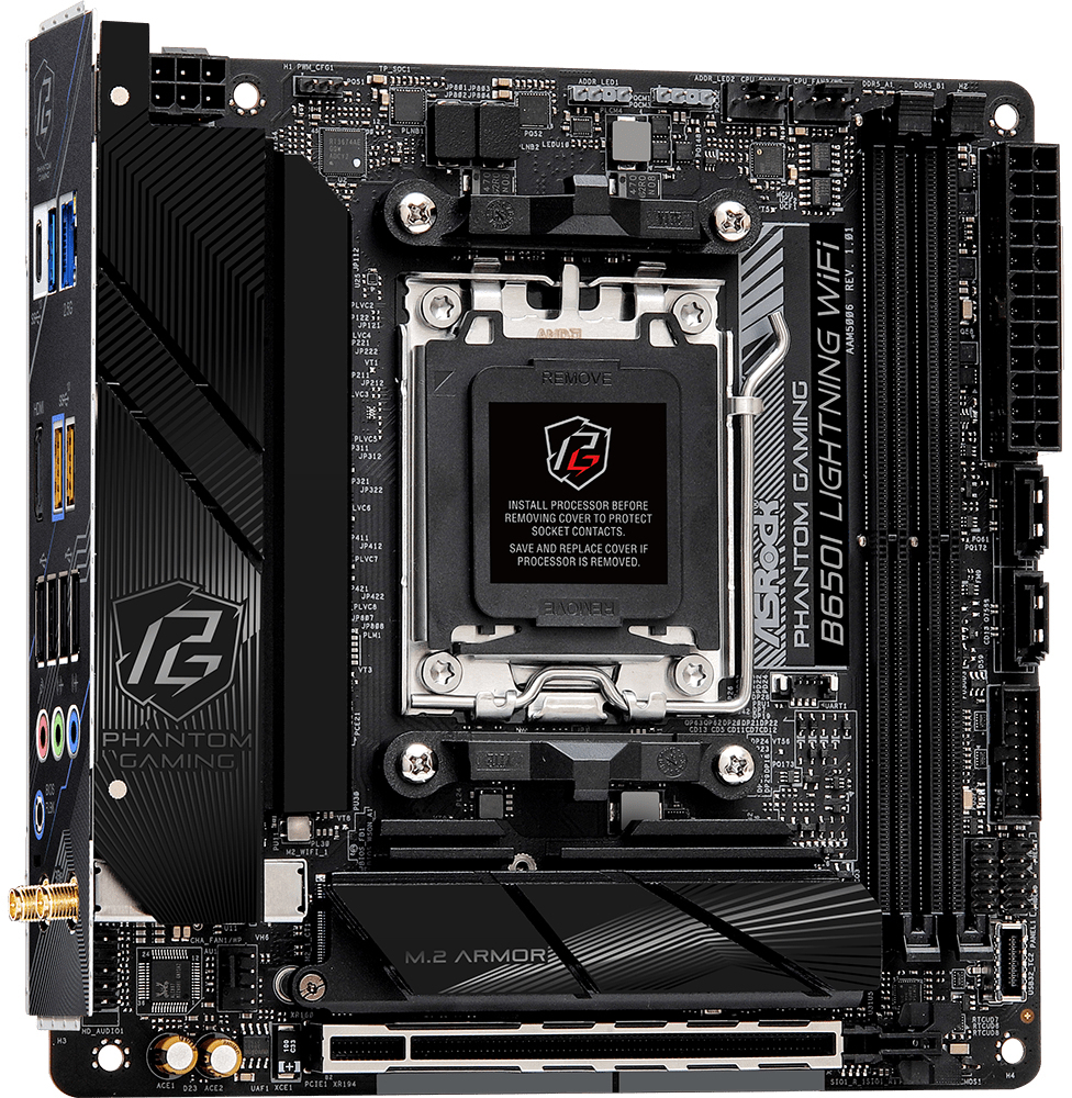 ASRock - Placa Base ASRock B650I Lightning WiFi