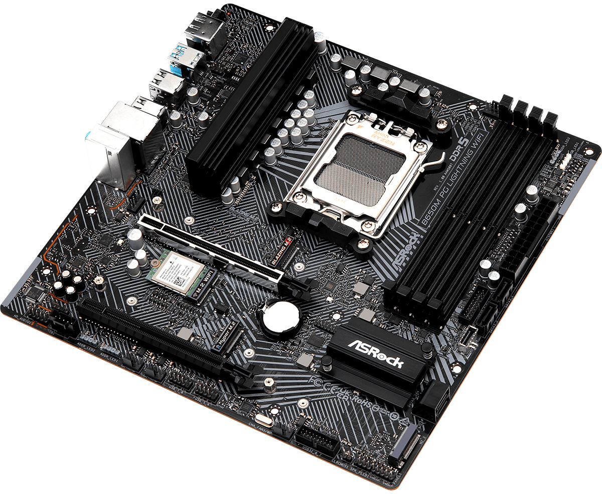 ASRock - Placa Base ASRock B650M PG Lightning WiFi