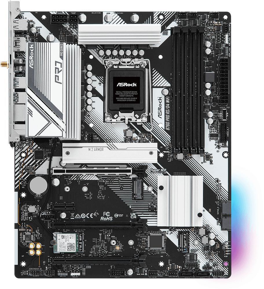 ASRock - Placa Base ASRock Pro RS/D4 WiFi