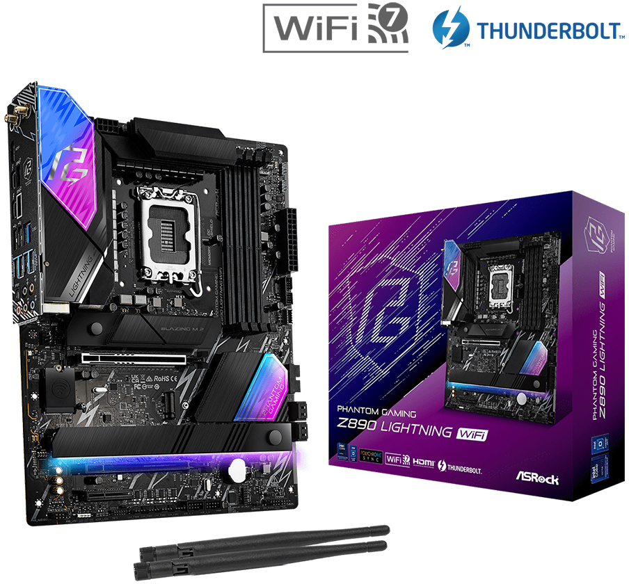 Placa Base ASRock Z890 Lightning WiFi