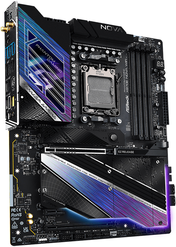 ASRock - Placa Base ASRock X870E Nova WiFi