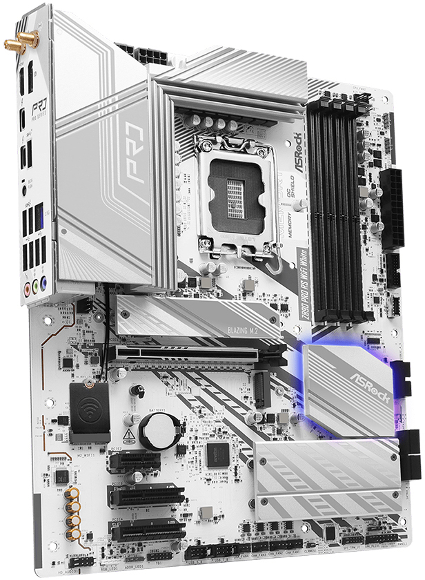 ASRock - Placa Base ASRock Z890 Pro RS WiFi White