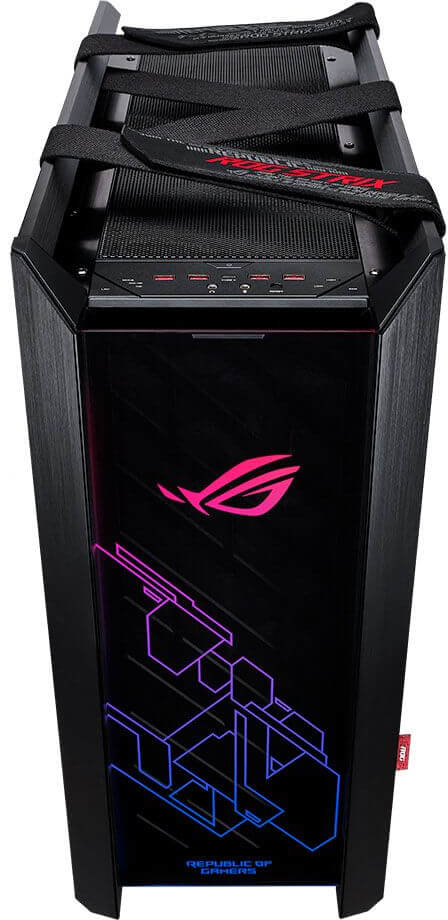 Asus - Torre E-ATX ASUS ROG Strix Helios GX601RGB Negro Cristal Templado