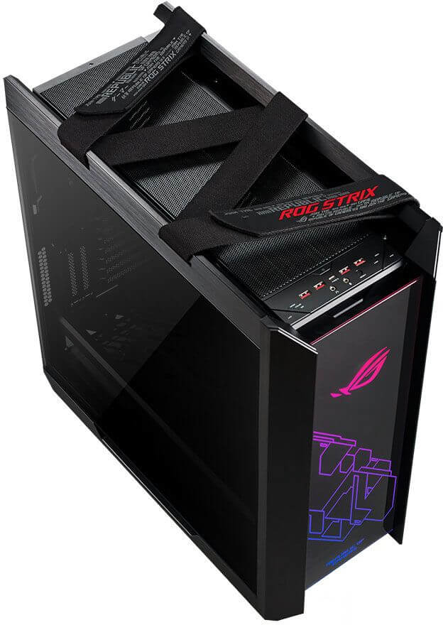 Asus - Torre E-ATX ASUS ROG Strix Helios GX601RGB Negro Cristal Templado