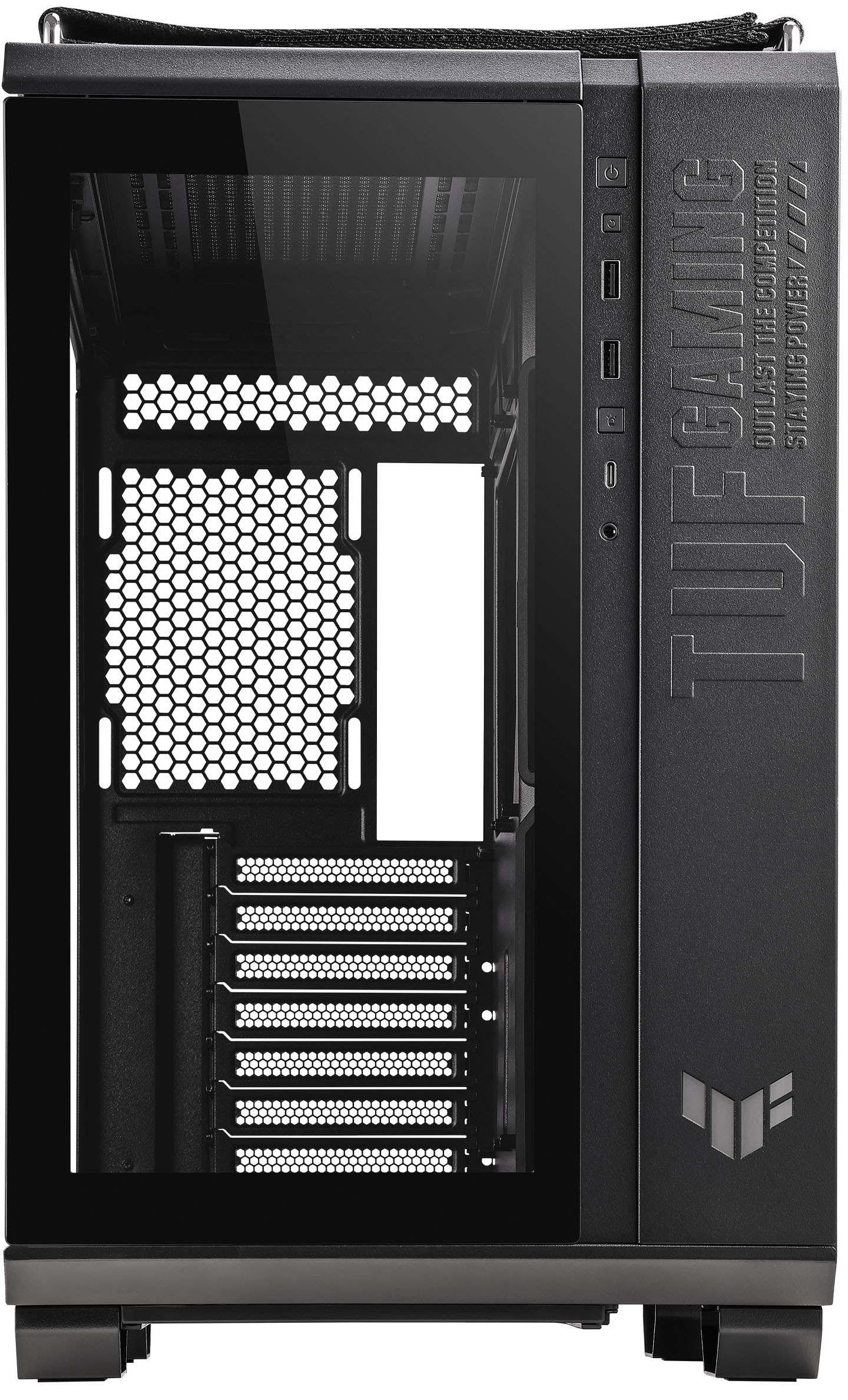 Asus - Torre ATX ASUS TUF Gaming GT502 Negro Cristal Templado
