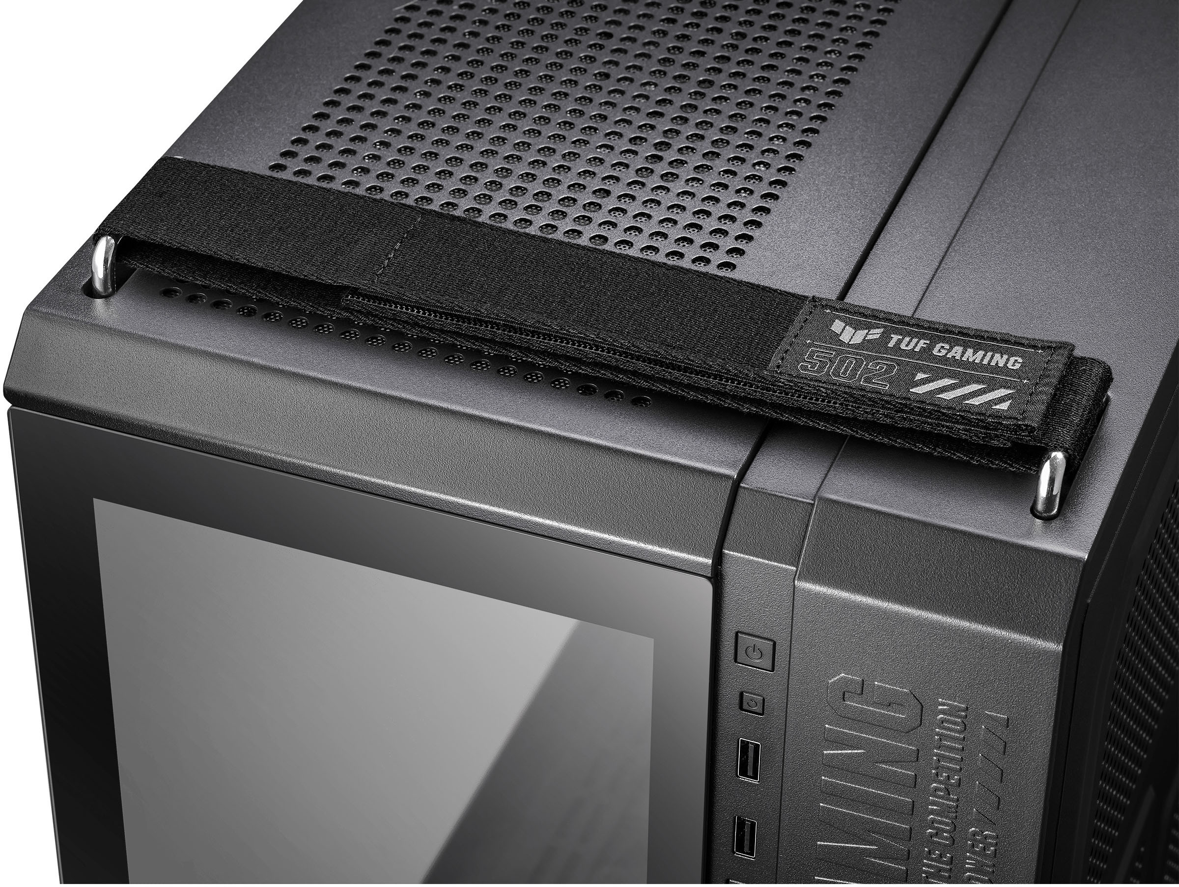 Asus - Torre ATX ASUS TUF Gaming GT502 Negro Cristal Templado