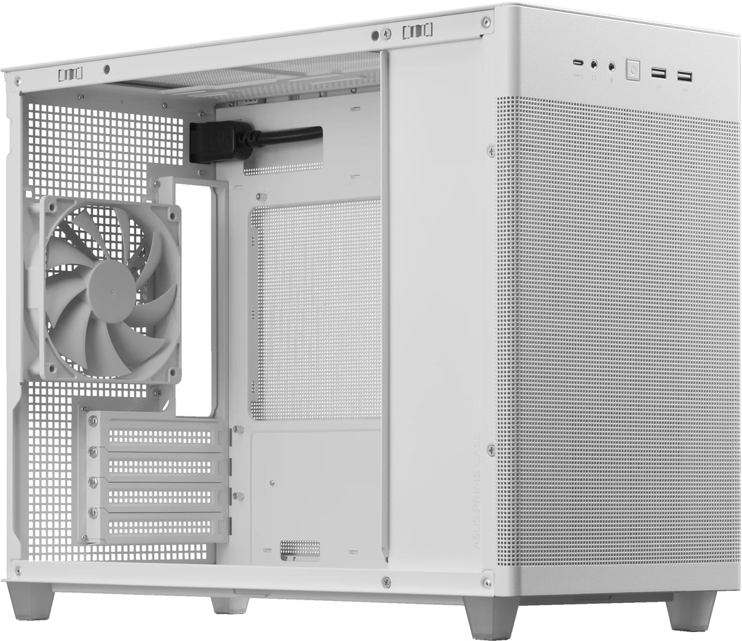 Asus - ** B Grade ** Torre Micro-ATX ASUS Prime AP201 Mesh White Edition