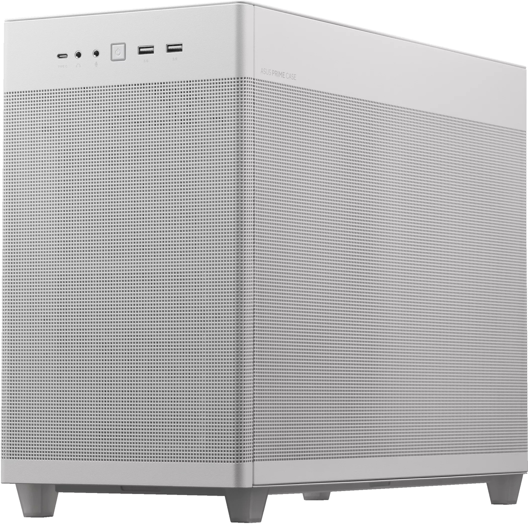 Asus - ** B Grade ** Torre Micro-ATX ASUS Prime AP201 Mesh White Edition