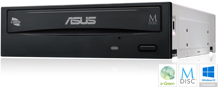 Asus - Grabadora DVD±R Asus DRW-24D5MT 24x Bulk Negro SATA