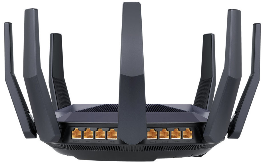 Asus - Router Asus RT-AX89X Dual-Band 12-Stream AX6000 WiFi 6 MU-MIMO