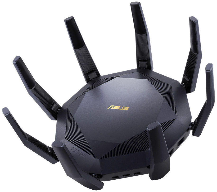 Asus - Router Asus RT-AX89X Dual-Band 12-Stream AX6000 WiFi 6 MU-MIMO