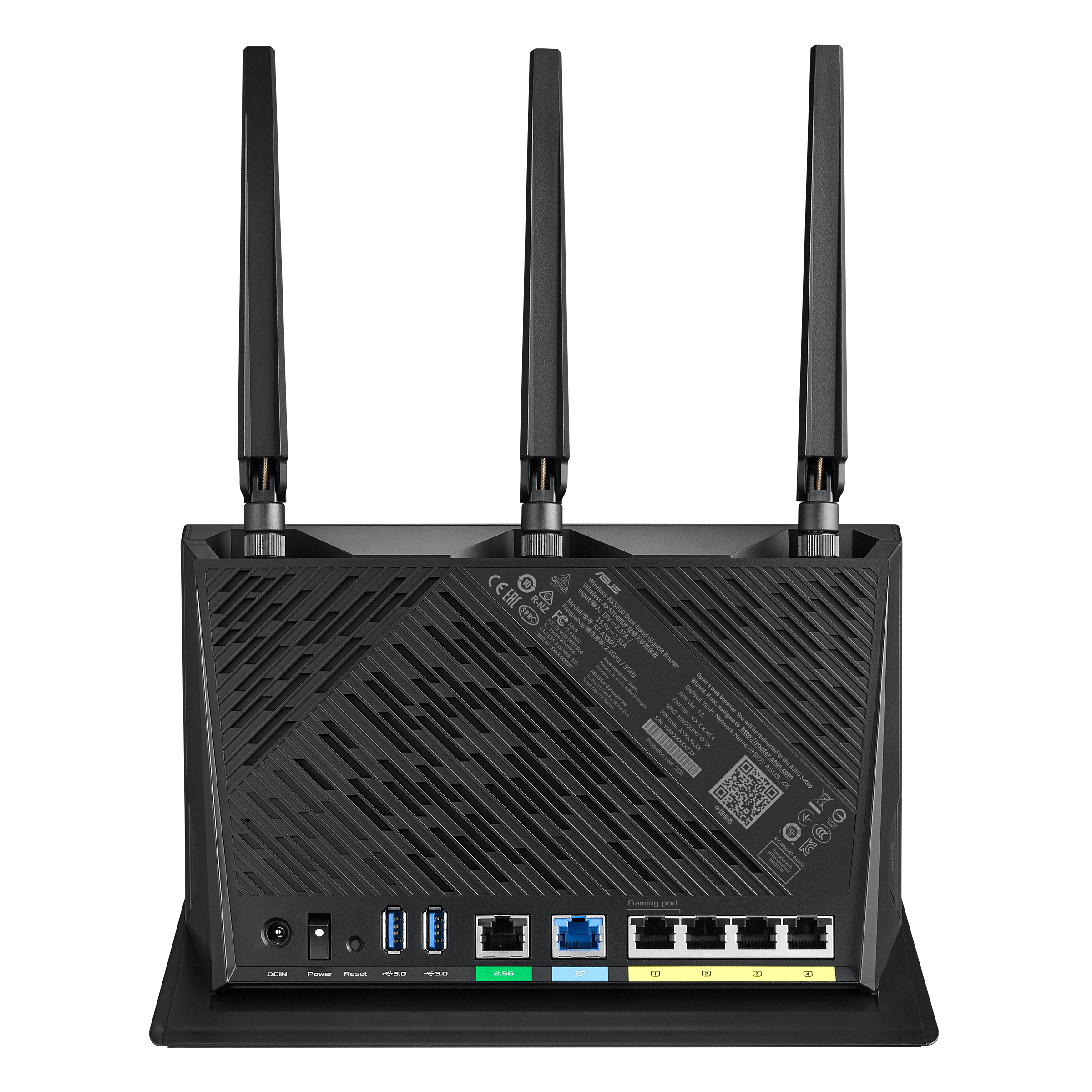 Asus - Router Asus RT-AX86S AX5700 Dual-Band WiFi 6 AiMesh
