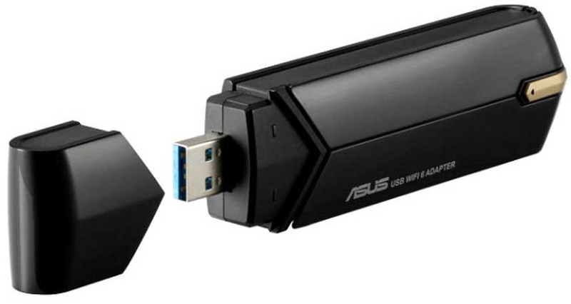 Asus - Adaptador USB Asus USB AX56 Dual-Band AX1800 WiFi 6