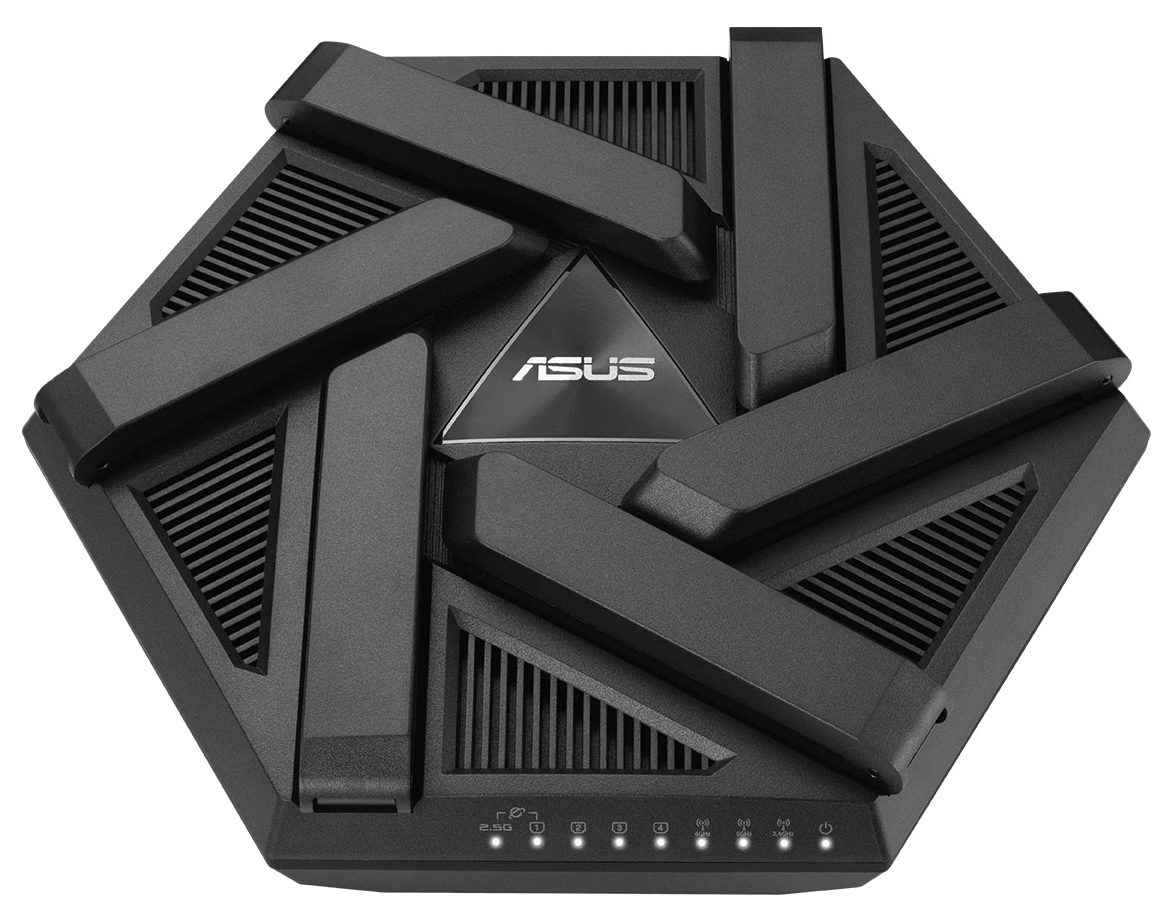 Asus - Router Asus RT-AXE7800 Tri-Band AXE7800 AiMesh WiFi 6E