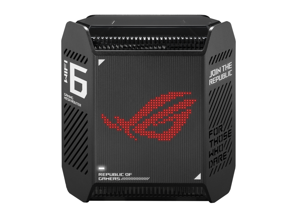 Asus - Sistemas WiFi Mesh Asus ROG Rapture GT6 Gaming Mesh Tri Band Wireless WiFi 6 MU-MIMMO (Pack 2)