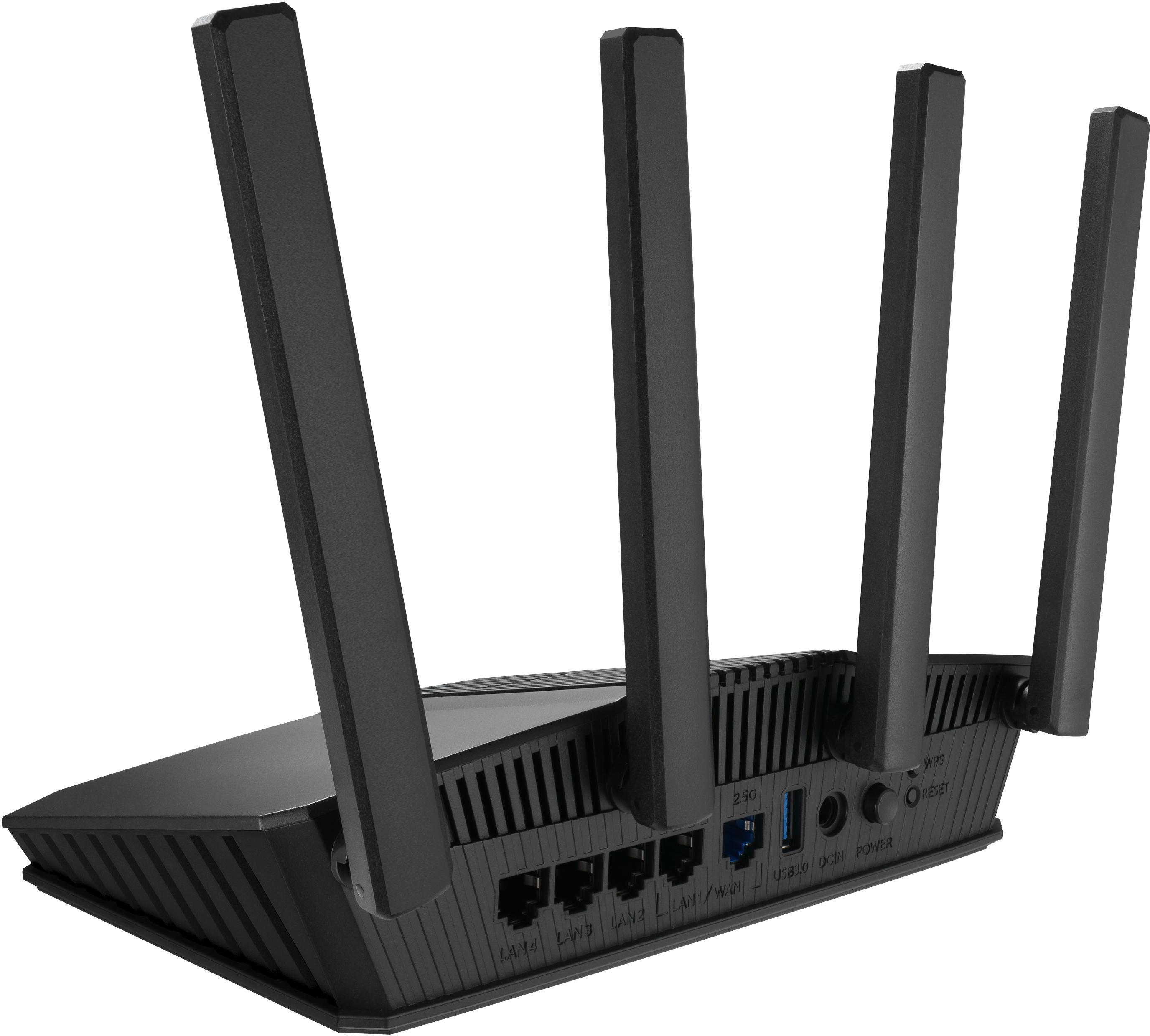 Asus - Router ASUS ASUS RT-BE58U Dual-band 2.5GbE AiMesh Extendable WiFi 7