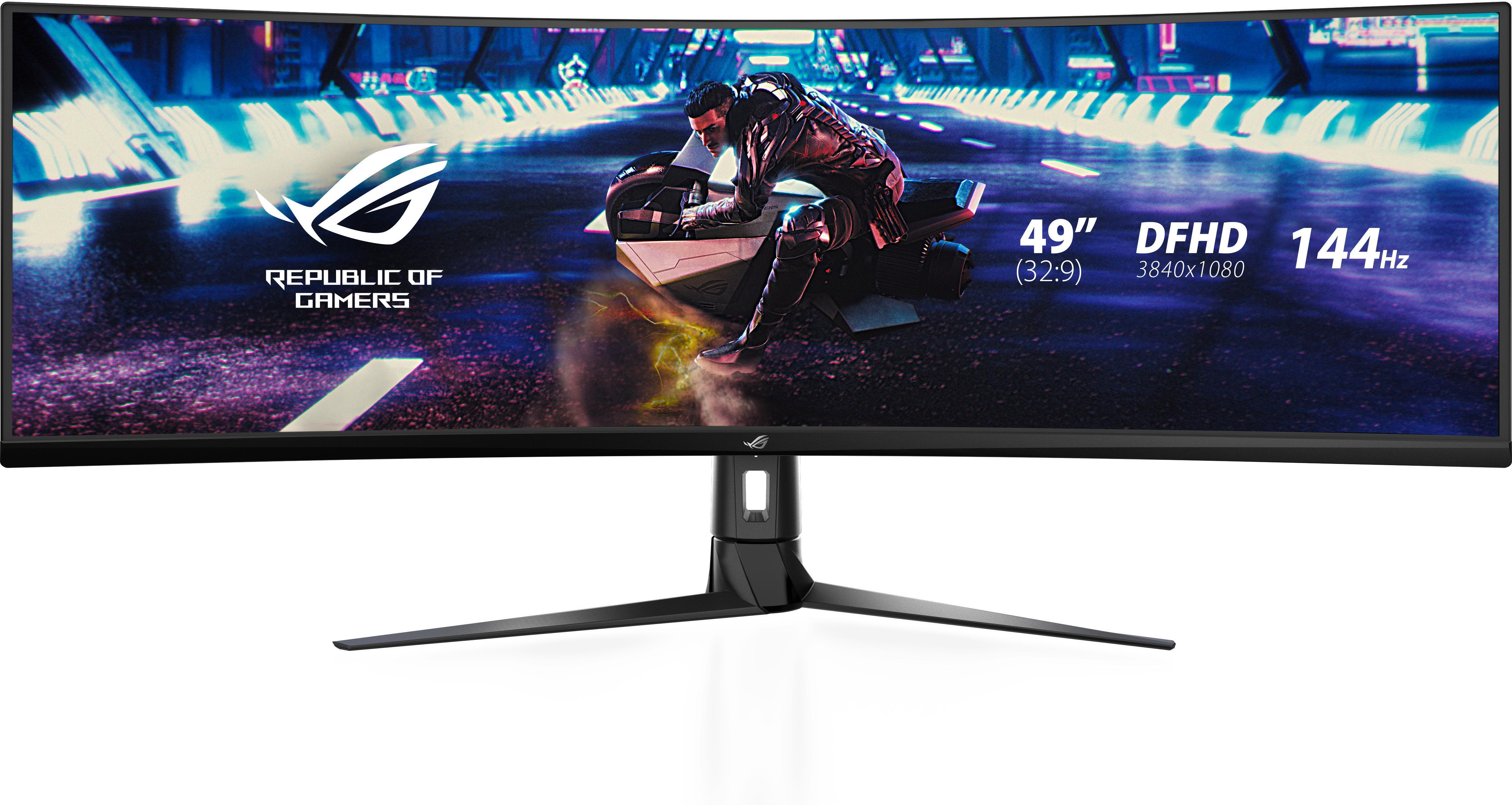 Asus - Monitor Curvo ASUS ROG STRIX 49" XG49VQ VA UWQHD 144Hz DisplayDisplayHDR 400 Radeon FreeSync 2