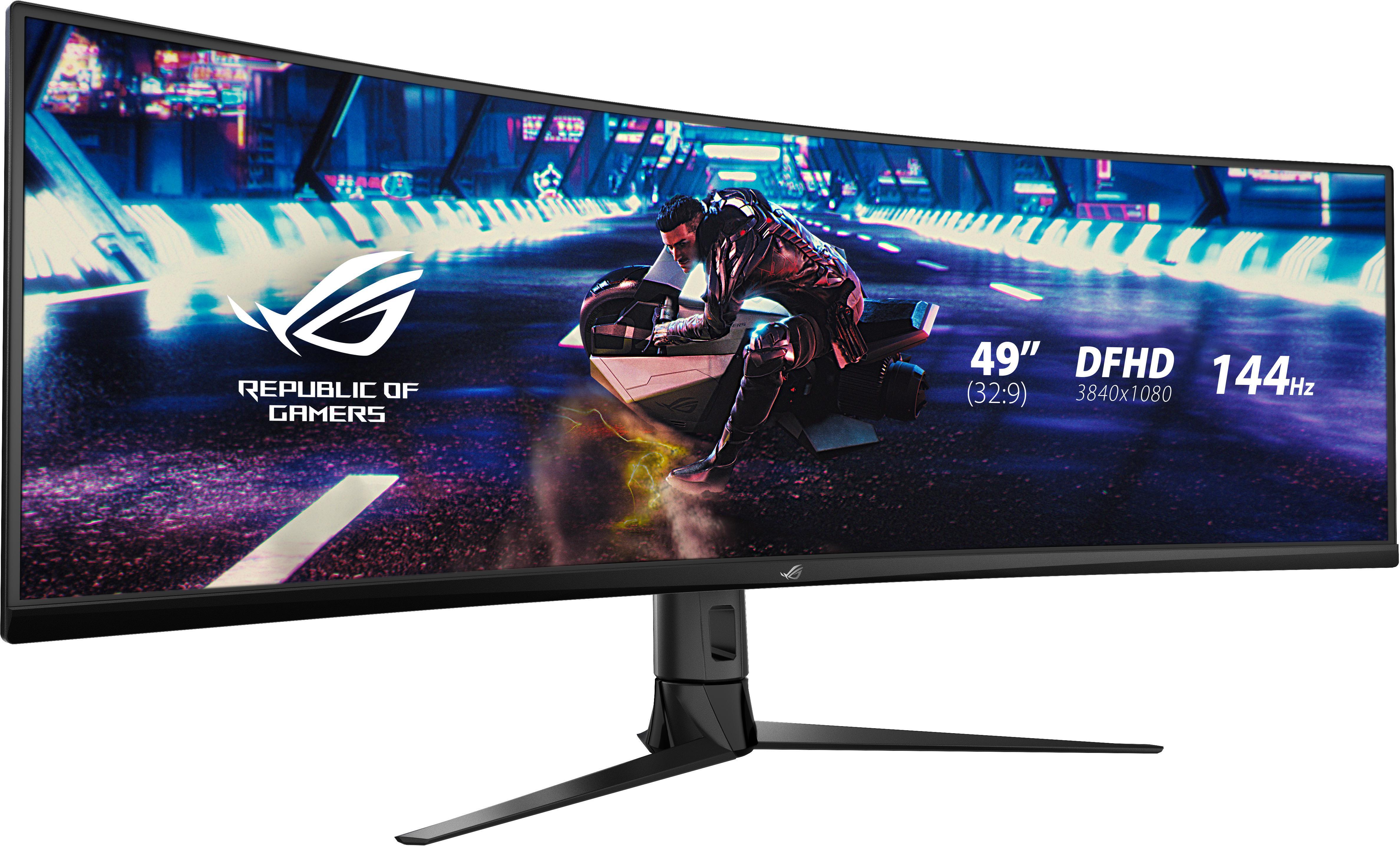 Asus - Monitor Curvo ASUS ROG STRIX 49" XG49VQ VA UWQHD 144Hz DisplayDisplayHDR 400 Radeon FreeSync 2