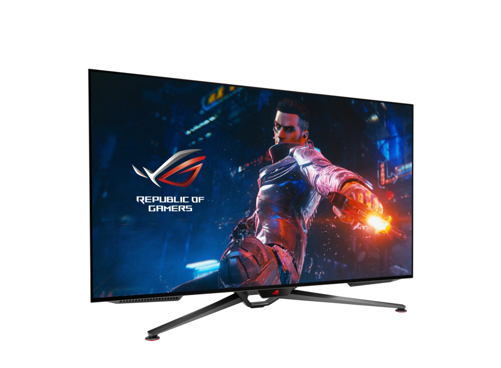 Asus - Monitor Asus 47.5" ROG Swift OLED PG48UQ 4K  138Hz 0.1ms