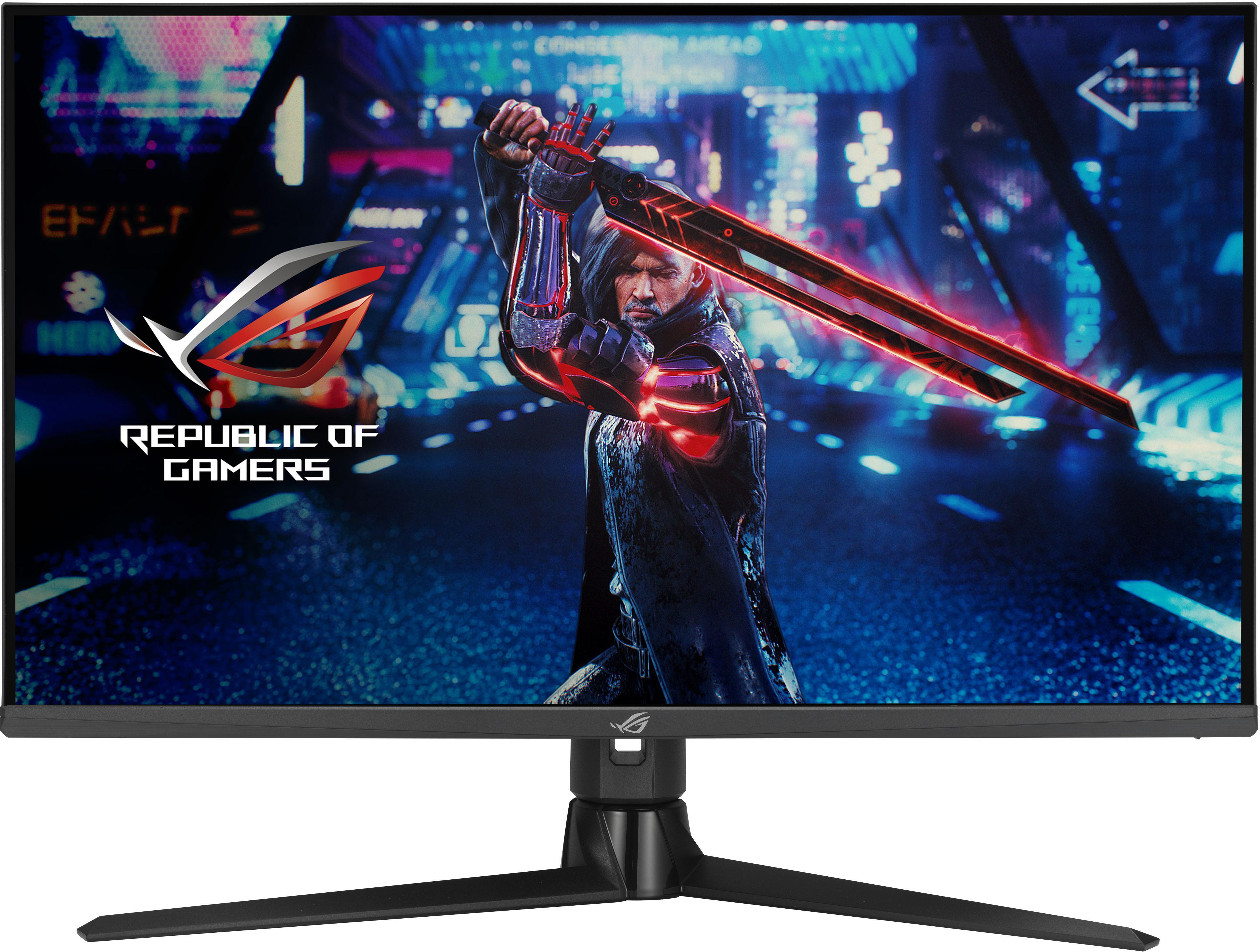 Asus - Monitor ASUS ROG STRIX 32" XG32AQ Fast IPS QHD 175Hz (OC) 1ms G-SYNC Compatible / FreeSync Premium Pro DisplayHDR 600