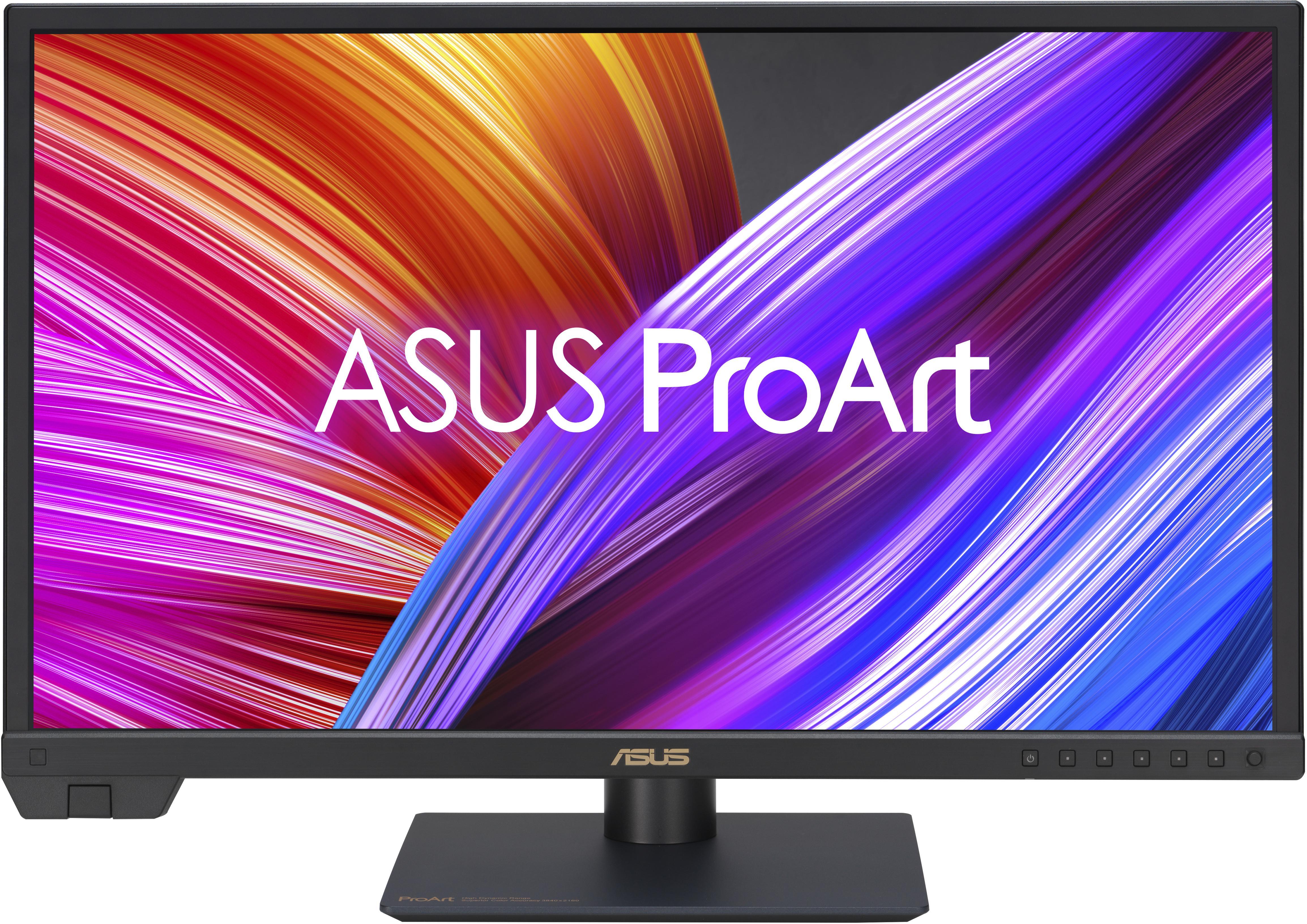 Asus - Monitor ASUS ProArt 24" PA24US IPS 4K Built-in Motorized Colorimeter Self / Auto Calibration USB-C (PD80W) DisplayHDR 600 Mac Comp