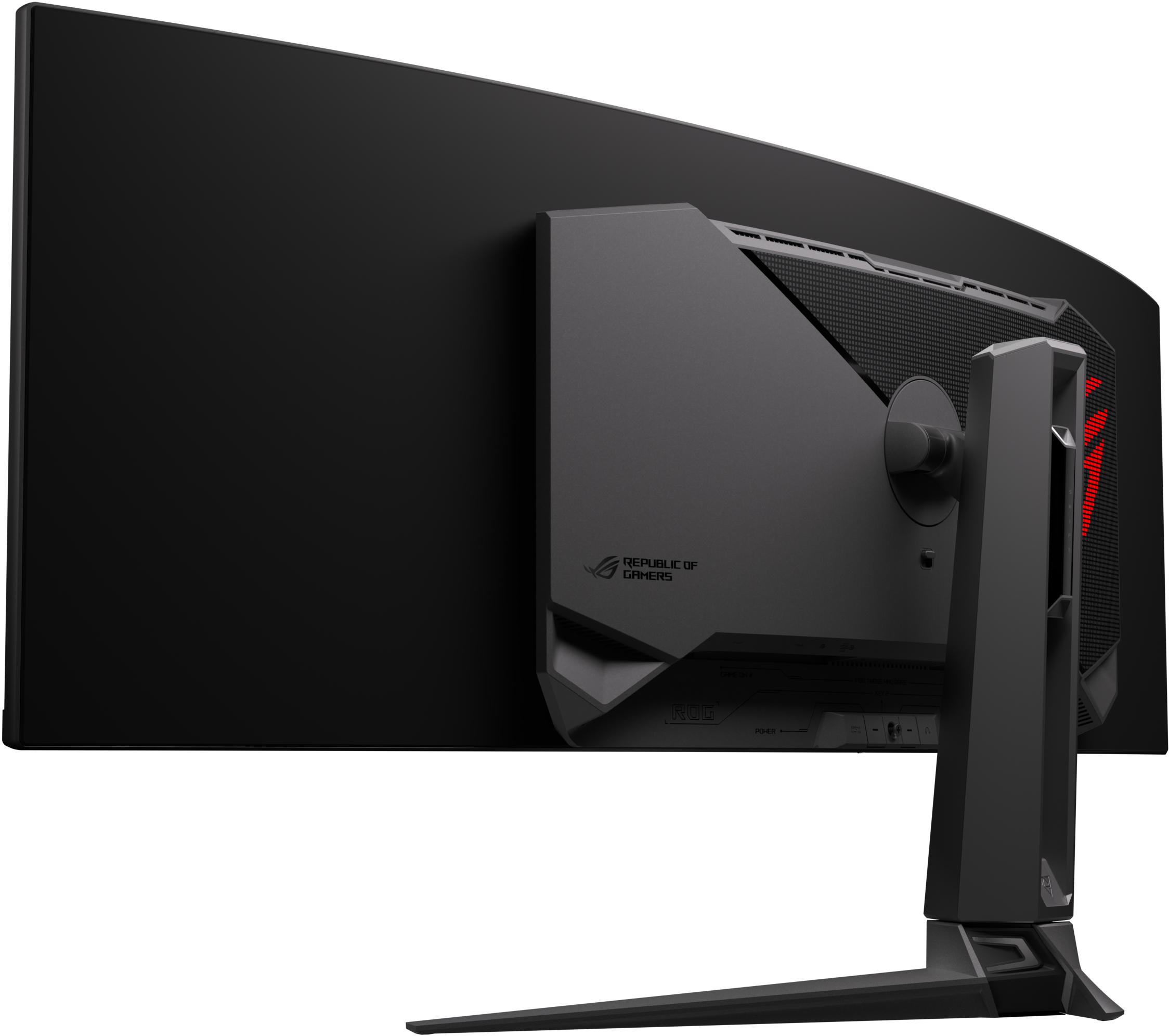 Asus - Monitor Curvo Asus 49" ROG Swift OLED PG49WCD 144Hz 0.03 ms G-SYNC compatible ROG Smart KVM