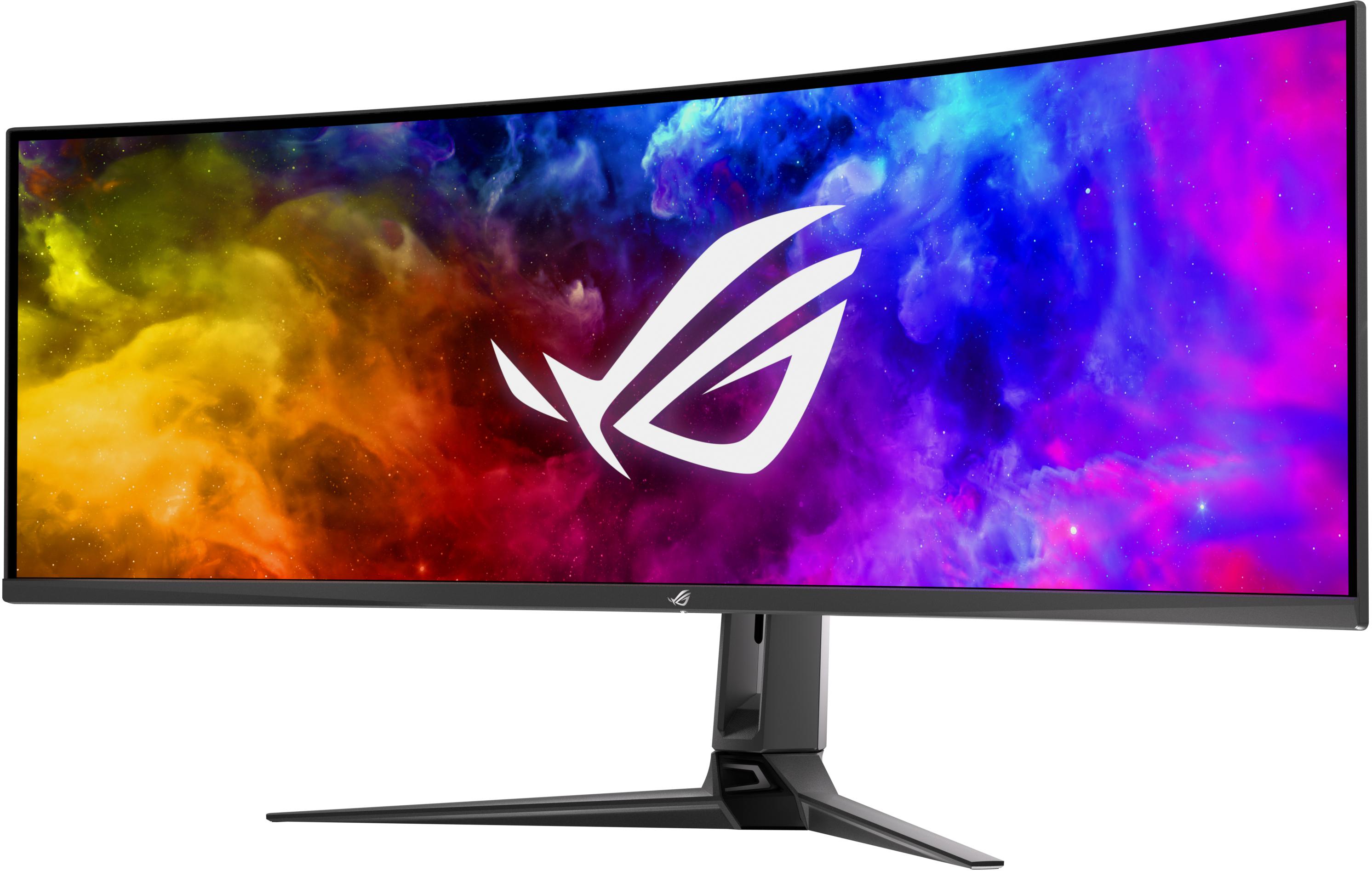 Asus - Monitor Curvo Asus 49" ROG Swift OLED PG49WCD 144Hz 0.03 ms G-SYNC compatible ROG Smart KVM