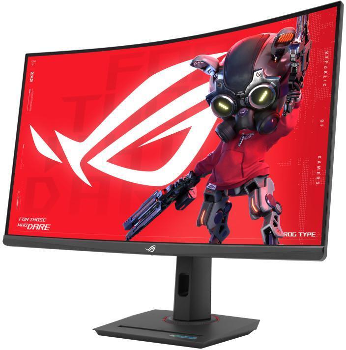 Asus - Monitor Curvo ASUS ROG STRIX 32" XG32WCS Fast VA WQHD 180Hz 1ms FreeSync Premium DisplayHDR 400 USB-C