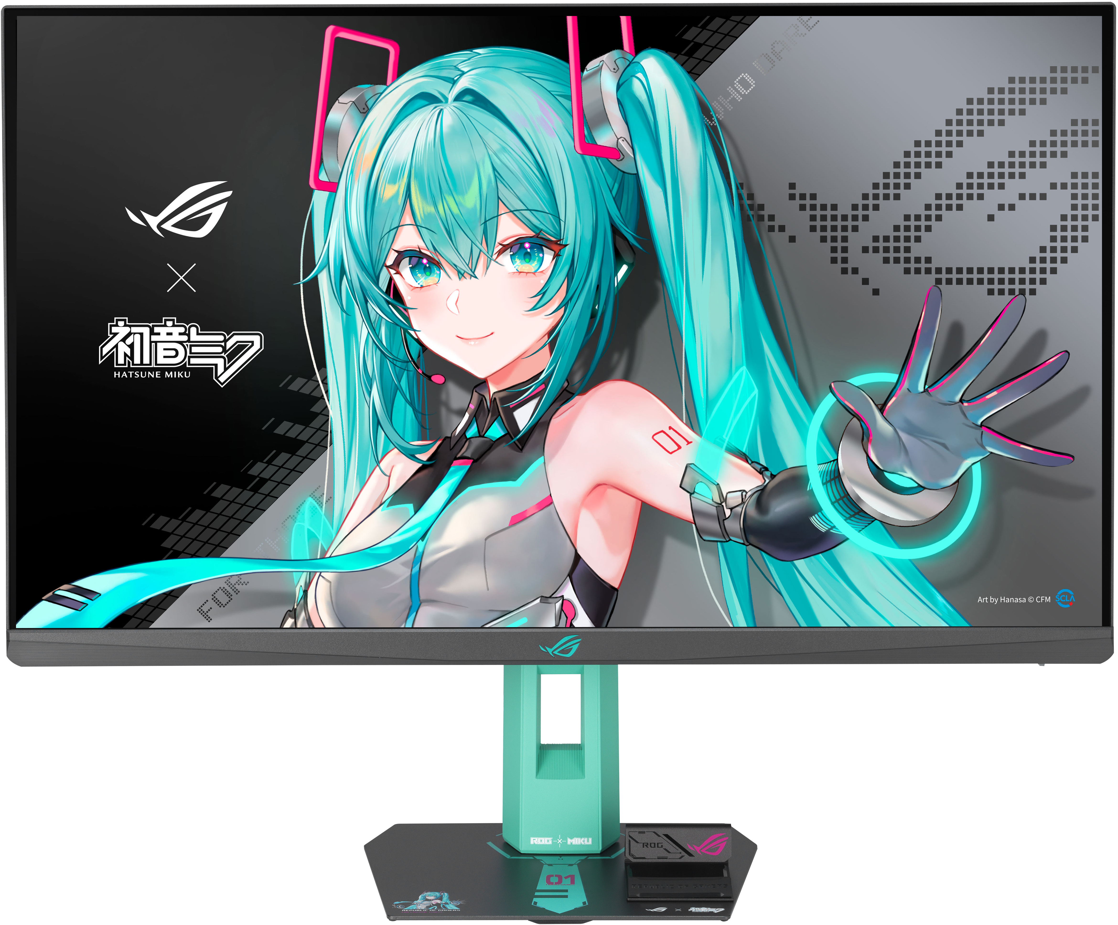Picture of Picture of Monitor ASUS ROG STRIX 27" XG27ACMEG-G Hatsune Miku Edition QHD 360Hz Fast IPS 0.03ms