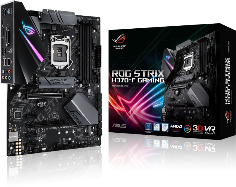 Asus - ** B Grade ** Placa Base Asus ROG Strix H370-F Gaming