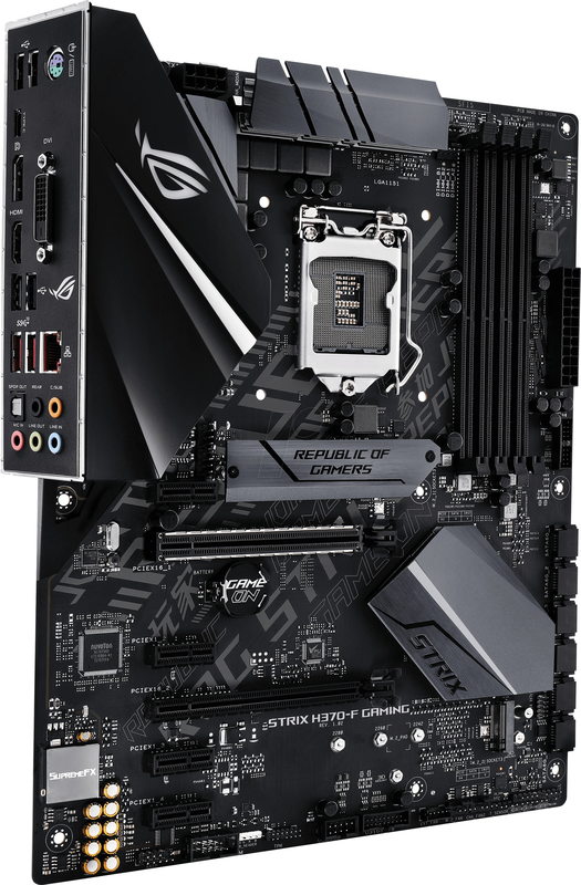 Asus - ** B Grade ** Placa Base Asus ROG Strix H370-F Gaming